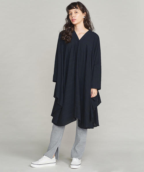 BEAUTY&YOUTH UNITED ARROWS（ビューティーアンドユースユナイテッドアローズ）の「BY コットンリブスリットパンツ о（その他パンツ・レディース・オフホワイト/グレー/ブラック・FREE）」の7枚目の写真