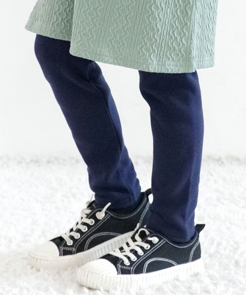 Bee des Bee(ビーデスビー)の「【裏起毛】レギンス パンツ(パンツ)」|ネイビー