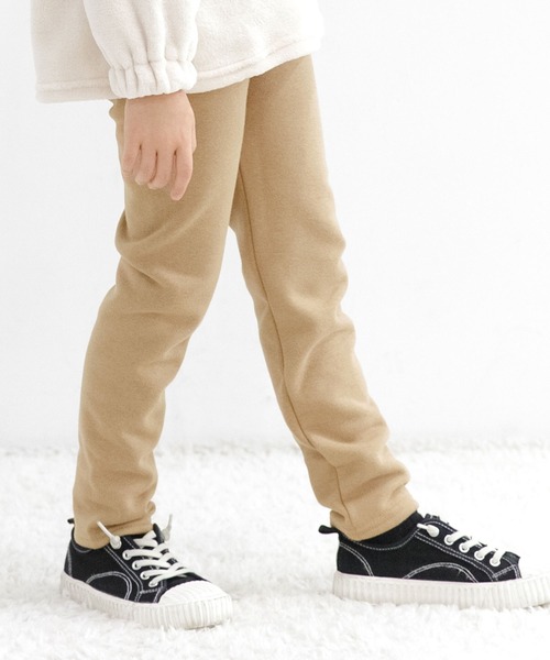 Bee des Bee（ビーデスビー）の「裏起毛 無地レギンスパンツ（レギンス/スパッツ・キッズ・カーキ/ラベンダー/ブルーグレー/グレー/ワイン/チャコール/ブラック/ネイビー/ライトピンク/ダークグリーン/アイボリー/マスタード/ミント/サンドベージュ/ライトブルー/パープル系その他/テラコッタ/ベビーピンク/ライトブラック/グレイッシュベージュ/ダークブラウン/ネイビー系/パープル系その他2/ブラウン/ベージュ/ライトグレー/セージグリーン/ピンク系その他/ピンク/グリーン系その他/チャコールアッシュ/ホワイト/パープル系その他4/パープル系その他3/ネイビー系1/ブルー/チャコールグレー/ピンク系その他2/イエロー/カーキブラウン/ピンク系その他3/グリーン/ベージュ系その他/ピンク系/モカ/グリーン系/ブルー系/杢グレー/アッシュグレー/ピンク系1/ブルー系1/ライトパープル・120cm/90cm/110cm/130cm/100cm/140cm/150cm）」の18枚目の写真