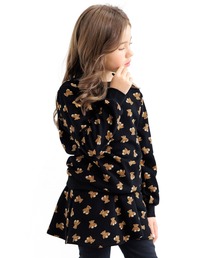 Bee des Bee（ビーデスビー）の「【裏起毛】総柄トレーナー（スウェット・キッズ）」