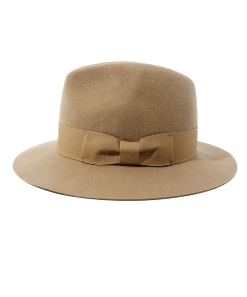 WEGO(ウィゴー)の「WEGO / ツバ広中折れハット(ハット・レディース・ブラック/グレー/キャメル・FREE)」の4枚目の写真