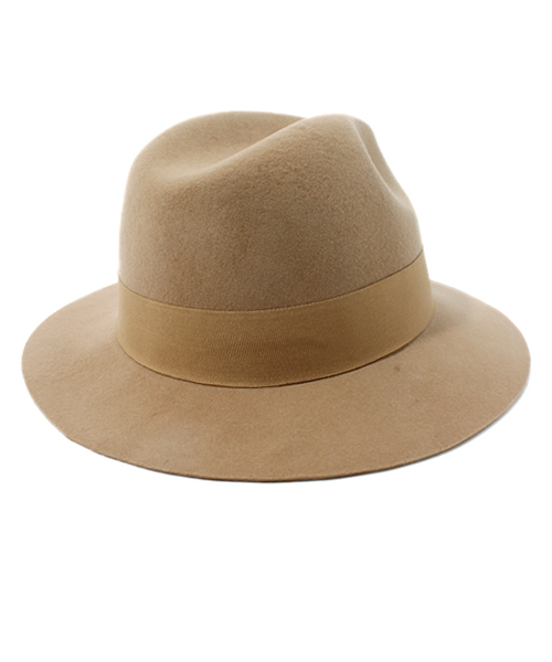 WEGO(ウィゴー)の「WEGO / ツバ広中折れハット(ハット・レディース・ブラック/グレー/キャメル・FREE)」の5枚目の写真