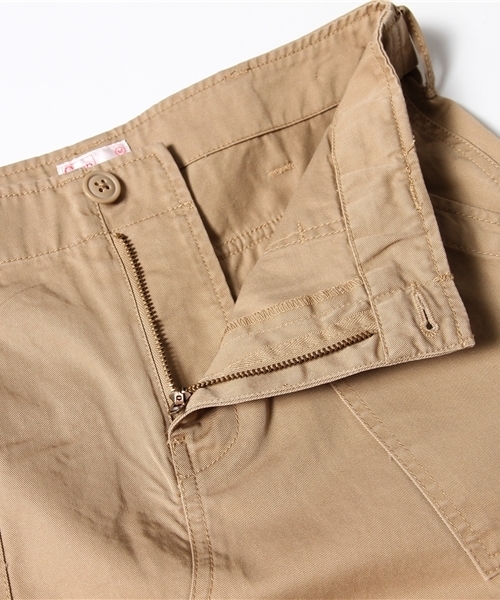 coen（コーエン）の「チノベイカースカート（スカート・レディース・オリーブ/ベージュ・LARGE/MEDIUM）」の9枚目の写真