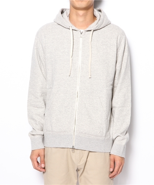 BEAMS（ビームス）の「□BEAMS / スタンダード ZIPパーカ（パーカー・メンズ・グレー/ネイビー・SMALL/MEDIUM/LARGE/X-LARGE）」の12枚目の写真