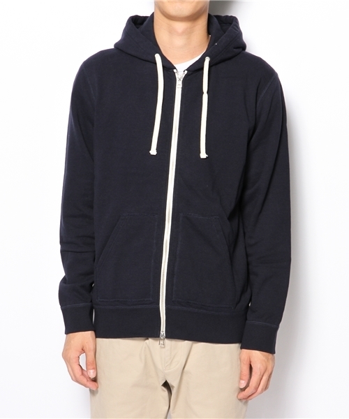 BEAMS（ビームス）の「□BEAMS / スタンダード ZIPパーカ（パーカー・メンズ・グレー/ネイビー・SMALL/MEDIUM/LARGE/X-LARGE）」の13枚目の写真