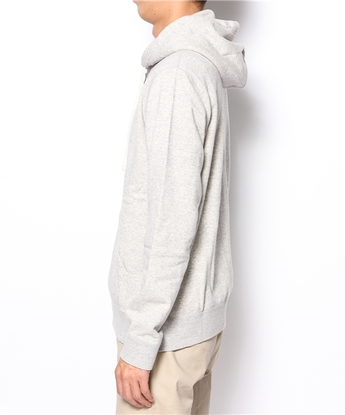 BEAMS（ビームス）の「□BEAMS / スタンダード ZIPパーカ（パーカー・メンズ・グレー/ネイビー・SMALL/MEDIUM/LARGE/X-LARGE）」の3枚目の写真