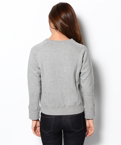 BEAUTY&YOUTH UNITED ARROWS(ビューティーアンドユースユナイテッドアローズ)の「BYSF ジャストサイズスウェットプルオーバー ◆(スウェット・レディース・オフホワイト/ライトグレー/ネイビー・フリー)」の6枚目の写真