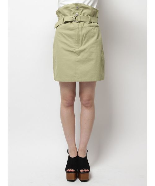 EMODA（エモダ）の「ハイマークミニスカート（スカート・レディース・ベージュ/ライム/ブラック・MEDIUM/SMALL）」の10枚目の写真