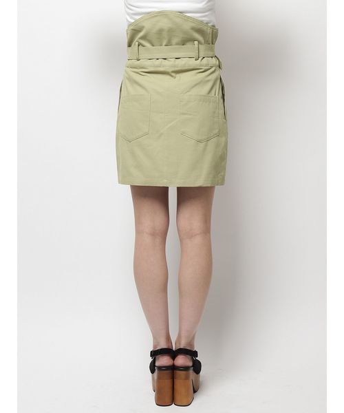 EMODA（エモダ）の「ハイマークミニスカート（スカート・レディース・ベージュ/ライム/ブラック・MEDIUM/SMALL）」の12枚目の写真