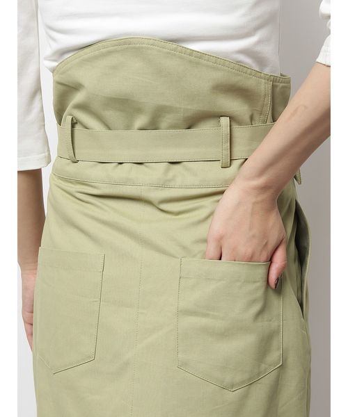 EMODA（エモダ）の「ハイマークミニスカート（スカート・レディース・ベージュ/ライム/ブラック・MEDIUM/SMALL）」の15枚目の写真