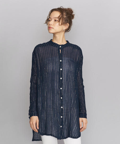 <Elina Lebessi>ロングシャツ <Elina Lebessi>ロングシャツ