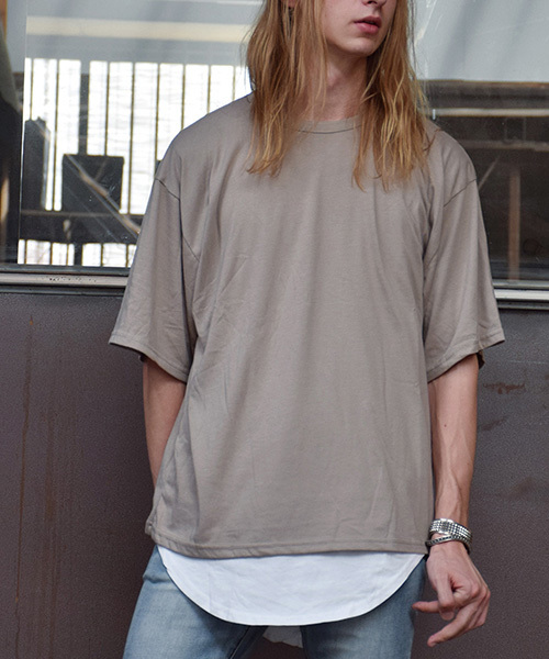 WESTBOY(ウエストボーイ)の「【WB ORIGINALS】Long length tank top(タンクトップ・メンズ・ホワイト/グレー/ブラック×ホワイト/Black・FREE)」の7枚目の写真
