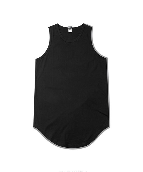 WESTBOY(ウエストボーイ)の「【WB ORIGINALS】Long length tank top(タンクトップ・メンズ・ホワイト/グレー/ブラック×ホワイト/Black・FREE)」の6枚目の写真