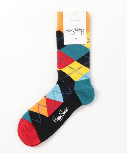 Happy Socks�i�n�b�s�[�\�b�N�X�j�́uHappy Socks �wARGYLE�x �N���[�\�b�N�X/���j�Z�b�N�X 1A113001�i�\�b�N�X/�C���j�v�b�I�����W