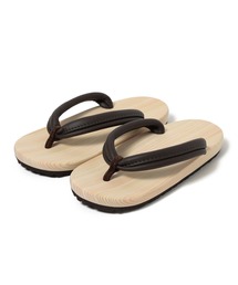 うらつか工房 × BEAMS JAPAN / 別注 下駄 サンダル レザー＜UNISEX＞