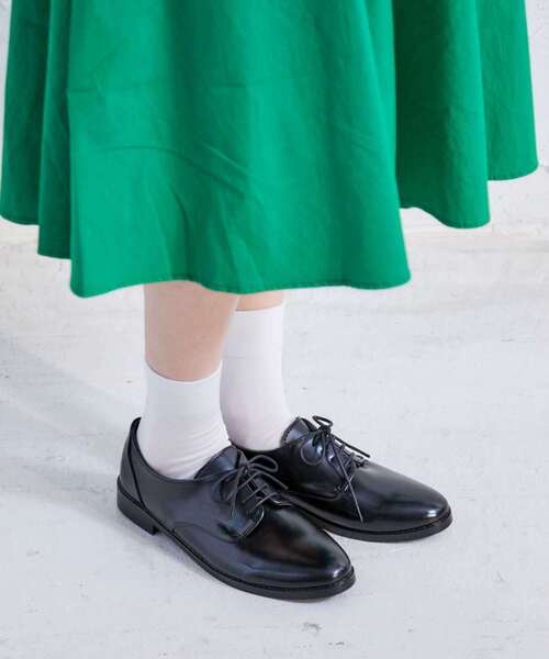 ORiental TRaffic(オリエンタルトラフィック)の「レイン★レースアップレインシューズ★R-1010(レインシューズ・レディース・ブラック/ブラウン・SS/S/M/L/LL/3L)」の16枚目の写真