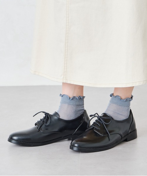 ORiental TRaffic(オリエンタルトラフィック)の「レイン★レースアップレインシューズ★R-1010(レインシューズ・レディース・ブラック/ブラウン・SS/S/M/L/LL/3L)」の18枚目の写真