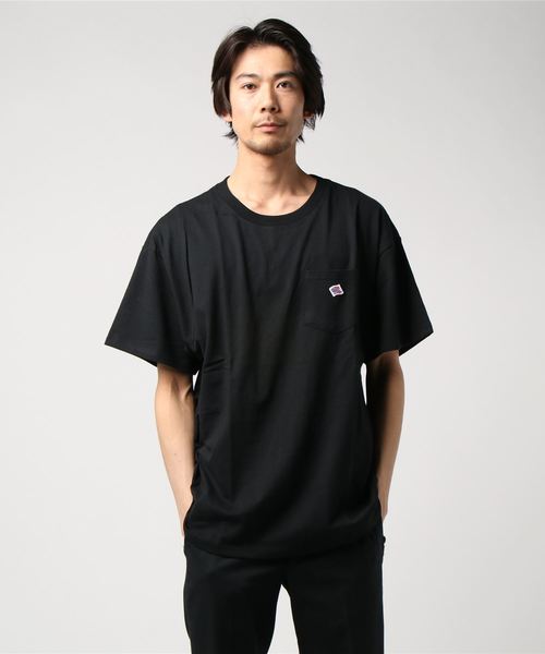 JEMORGAN(ジェーイーモーガン)の「JEMORGAN / 天竺ロゴワッペン半袖ポケT(Tシャツ/カットソー・メンズ・ホワイト/ブラック/ネイビー/グレー/レッド/マスタード・S/M/L/XL)」の2枚目の写真