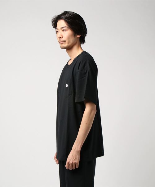 JEMORGAN(ジェーイーモーガン)の「JEMORGAN / 天竺ロゴワッペン半袖ポケT(Tシャツ/カットソー・メンズ・ホワイト/ブラック/ネイビー/グレー/レッド/マスタード・S/M/L/XL)」の8枚目の写真