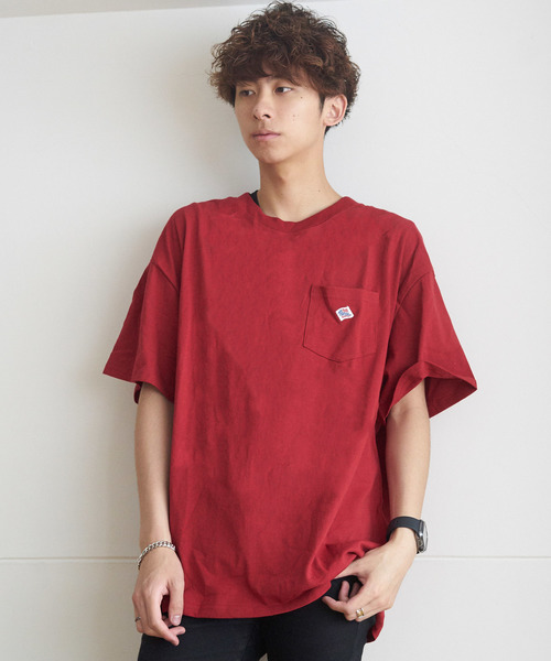 JEMORGAN(ジェーイーモーガン)の「JEMORGAN / 天竺ロゴワッペン半袖ポケT(Tシャツ/カットソー・メンズ・ホワイト/ブラック/ネイビー/グレー/レッド/マスタード・S/M/L/XL)」の6枚目の写真