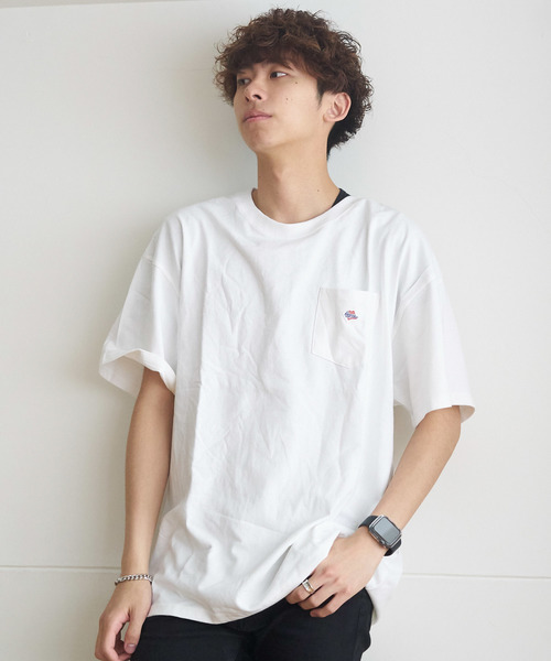 JEMORGAN(ジェーイーモーガン)の「JEMORGAN / 天竺ロゴワッペン半袖ポケT(Tシャツ/カットソー・メンズ・ホワイト/ブラック/ネイビー/グレー/レッド/マスタード・S/M/L/XL)」の1枚目の写真