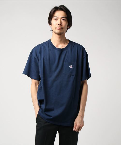 JEMORGAN(ジェーイーモーガン)の「JEMORGAN / 天竺ロゴワッペン半袖ポケT(Tシャツ/カットソー・メンズ・ホワイト/ブラック/ネイビー/グレー/レッド/マスタード・S/M/L/XL)」の12枚目の写真