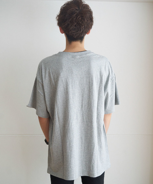 JEMORGAN(ジェーイーモーガン)の「JEMORGAN / 天竺ロゴワッペン半袖ポケT(Tシャツ/カットソー・メンズ・ホワイト/ブラック/ネイビー/グレー/レッド/マスタード・S/M/L/XL)」の10枚目の写真