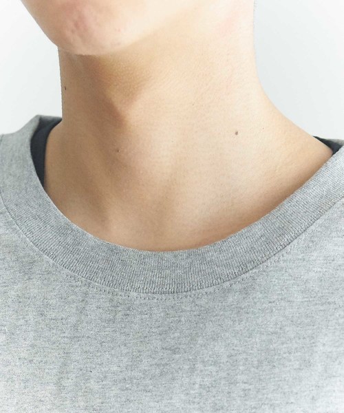 JEMORGAN(ジェーイーモーガン)の「JEMORGAN / 天竺ロゴワッペン半袖ポケT(Tシャツ/カットソー・メンズ・ホワイト/ブラック/ネイビー/グレー/レッド/マスタード・S/M/L/XL)」の9枚目の写真