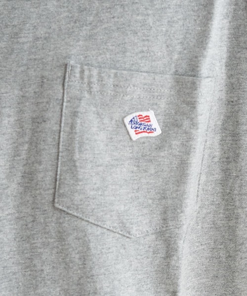 JEMORGAN(ジェーイーモーガン)の「JEMORGAN / 天竺ロゴワッペン半袖ポケT(Tシャツ/カットソー・メンズ・ホワイト/ブラック/ネイビー/グレー/レッド/マスタード・S/M/L/XL)」の22枚目の写真