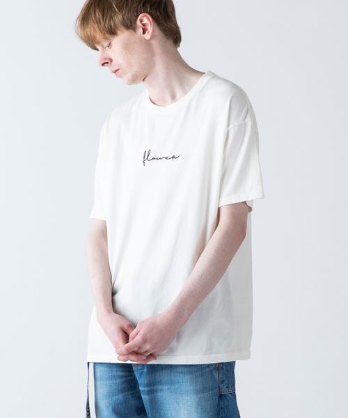 rehacer(レアセル)の「rehacer : Bloom Heart On Wide Body / ブルーム ハート Tシャツ オン ワイドボディー(Tシャツ/カットソー・メンズ・ホワイト/ブラック/ライム・SMALL/LARGE/XX-LARGE/X-LARGE/X-SMALL/MEDIUM)」の8枚目の写真