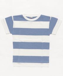 UNDERWRAPS / アンダーラップス　太ピッチボーダードロップショルダーＴシャツ (M3)