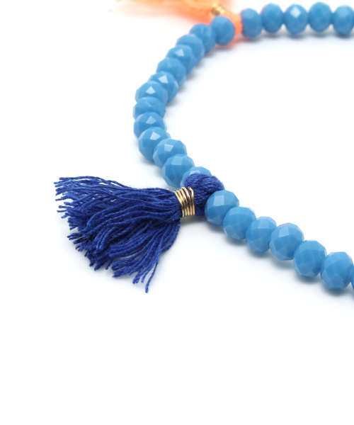 field/dream（フィールドドリーム）の「フリンジブレス（ブレスレット・レディース・ピンク系/イエロー系/ブルー系/ネイビー系・F）」の7枚目の写真