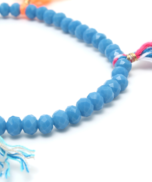 field/dream（フィールドドリーム）の「フリンジブレス（ブレスレット・レディース・ピンク系/イエロー系/ブルー系/ネイビー系・F）」の6枚目の写真