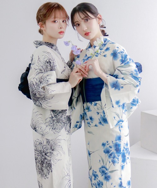 KYOETSU(キョウエツ)の「浴衣用着付け小物4点セット(和装小物・レディース・ホワイト・フリー)」の7枚目の写真