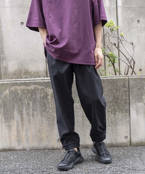 MAISON SPECIAL（メゾンスペシャル）の「テックデニムスソリブパンツ【MAISON SPECIAL/メゾンスペシャル】（デニムパンツ・メンズ・ブラック/ネイビー・44/46/48）」の15枚目の写真