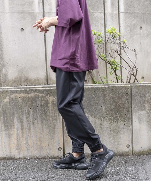 MAISON SPECIAL（メゾンスペシャル）の「テックデニムスソリブパンツ【MAISON SPECIAL/メゾンスペシャル】（デニムパンツ・メンズ・ブラック/ネイビー・44/46/48）」の14枚目の写真