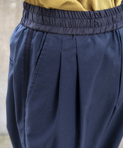 MAISON SPECIAL（メゾンスペシャル）の「テックデニムスソリブパンツ【MAISON SPECIAL/メゾンスペシャル】（デニムパンツ・メンズ・ブラック/ネイビー・44/46/48）」の9枚目の写真