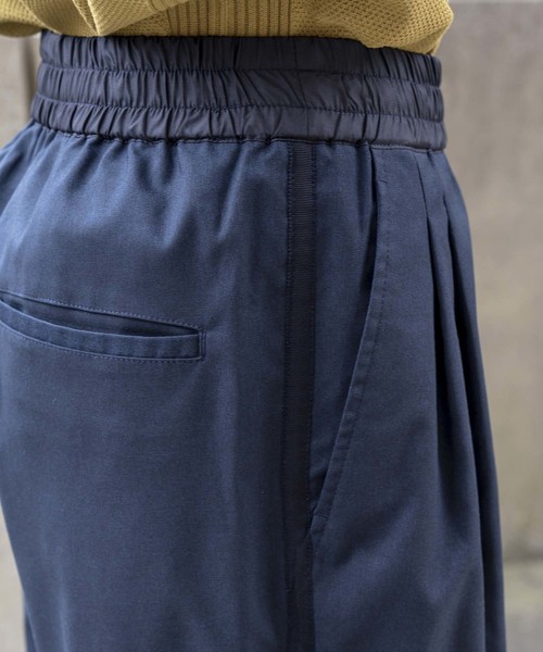 MAISON SPECIAL（メゾンスペシャル）の「テックデニムスソリブパンツ【MAISON SPECIAL/メゾンスペシャル】（デニムパンツ・メンズ・ブラック/ネイビー・44/46/48）」の7枚目の写真