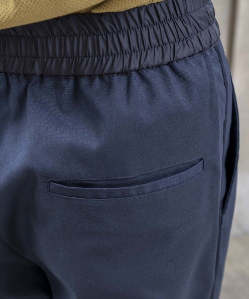 MAISON SPECIAL（メゾンスペシャル）の「テックデニムスソリブパンツ【MAISON SPECIAL/メゾンスペシャル】（デニムパンツ・メンズ・ブラック/ネイビー・44/46/48）」の6枚目の写真