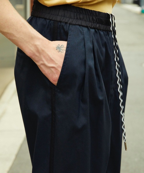 MAISON SPECIAL（メゾンスペシャル）の「テックデニムスソリブパンツ【MAISON SPECIAL/メゾンスペシャル】（デニムパンツ・メンズ・ブラック/ネイビー・44/46/48）」の18枚目の写真