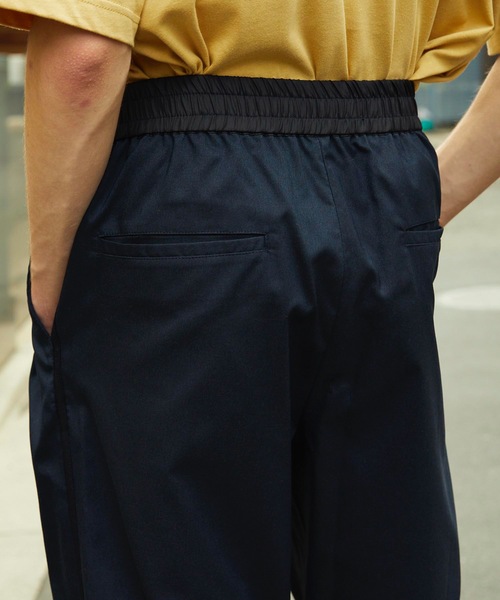 MAISON SPECIAL（メゾンスペシャル）の「テックデニムスソリブパンツ【MAISON SPECIAL/メゾンスペシャル】（デニムパンツ・メンズ・ブラック/ネイビー・44/46/48）」の16枚目の写真