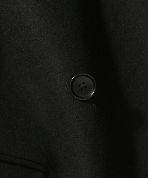⭐️SHIPS スーパー140'S メルトン ダブル ピーコート Mサイズ⭐️ SHIPS（シップス）の「SC: スーパー140'S 100%WOOL メルトン