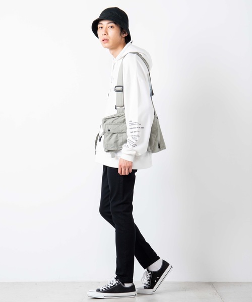 WEGO（ウィゴー）の「WEGO/ストレッチツイルスキニーパンツ（チノパンツ・メンズ・ブラック・SMALL/MEDIUM/LARGE/X-LARGE）」の14枚目の写真