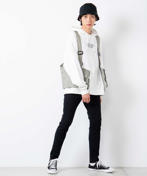 WEGO（ウィゴー）の「WEGO/ストレッチツイルスキニーパンツ（チノパンツ・メンズ・ブラック・SMALL/MEDIUM/LARGE/X-LARGE）」の15枚目の写真