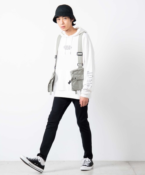 WEGO（ウィゴー）の「WEGO/ストレッチツイルスキニーパンツ（チノパンツ・メンズ・ブラック・SMALL/MEDIUM/LARGE/X-LARGE）」の10枚目の写真