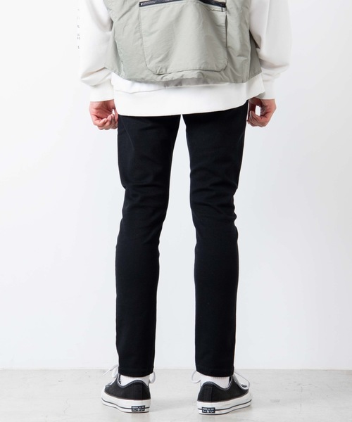 WEGO（ウィゴー）の「WEGO/ストレッチツイルスキニーパンツ（チノパンツ・メンズ・ブラック・SMALL/MEDIUM/LARGE/X-LARGE）」の11枚目の写真