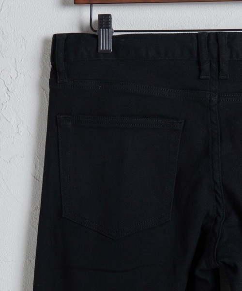 WEGO（ウィゴー）の「WEGO/ストレッチツイルスキニーパンツ（チノパンツ・メンズ・ブラック・SMALL/MEDIUM/LARGE/X-LARGE）」の4枚目の写真