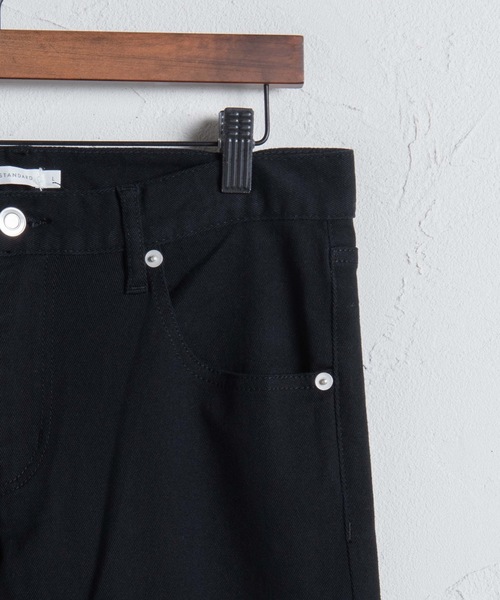 WEGO（ウィゴー）の「WEGO/ストレッチツイルスキニーパンツ（チノパンツ・メンズ・ブラック・SMALL/MEDIUM/LARGE/X-LARGE）」の5枚目の写真