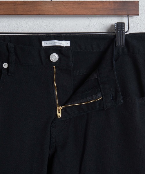 WEGO（ウィゴー）の「WEGO/ストレッチツイルスキニーパンツ（チノパンツ・メンズ・ブラック・SMALL/MEDIUM/LARGE/X-LARGE）」の6枚目の写真