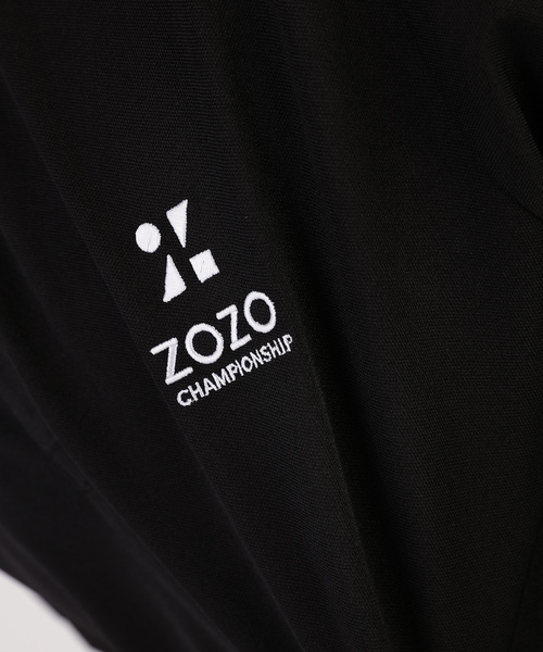 ZOZO チャンピオンシップ　2022 公式グッズ　ポロシャツ　ブラック　M ZOZO チャンピオンシップ 2022 公式グッズ ポロシャツ ブラック